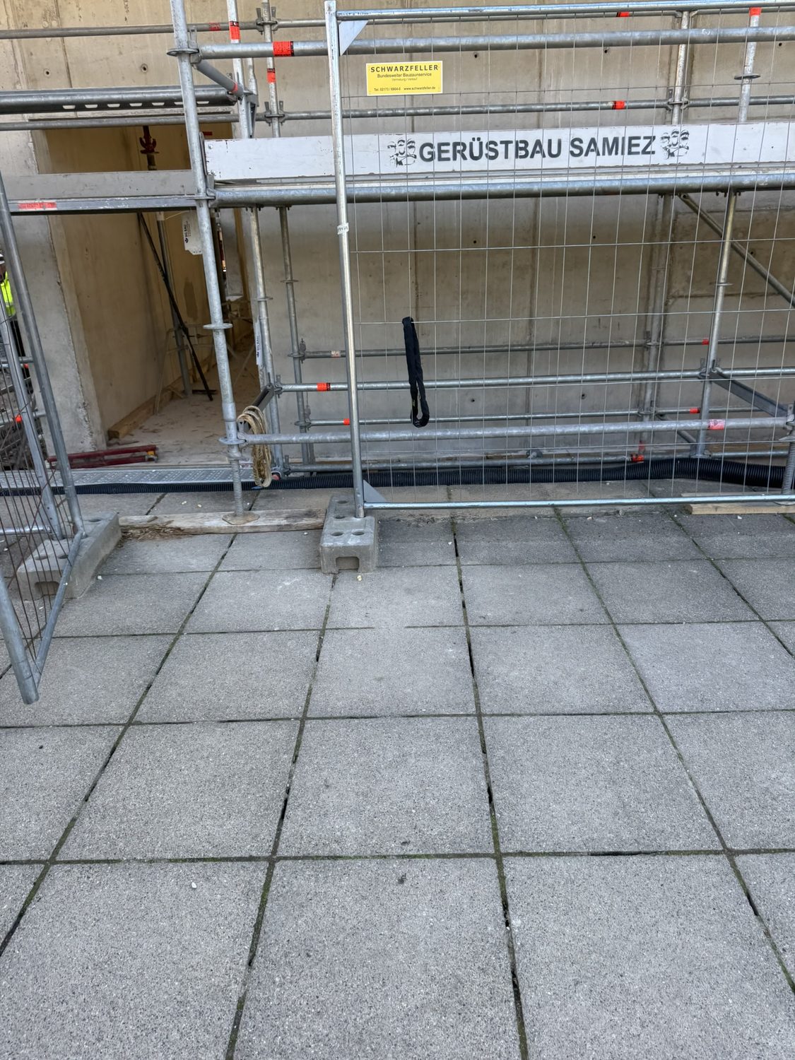 Rohbau und Gerüst Schulneubau Braunschweig