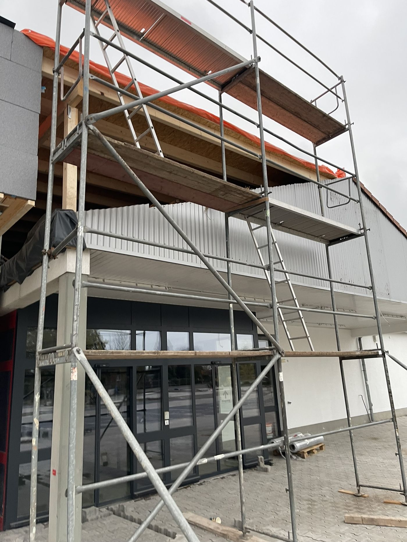 Fassadenarbeiten Penny-Markt Calvörde