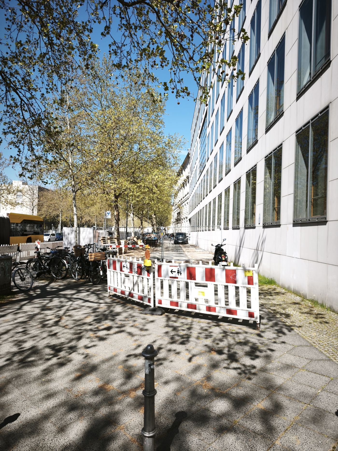 Gebäudeansicht Büroumbau Berlin-Mitte