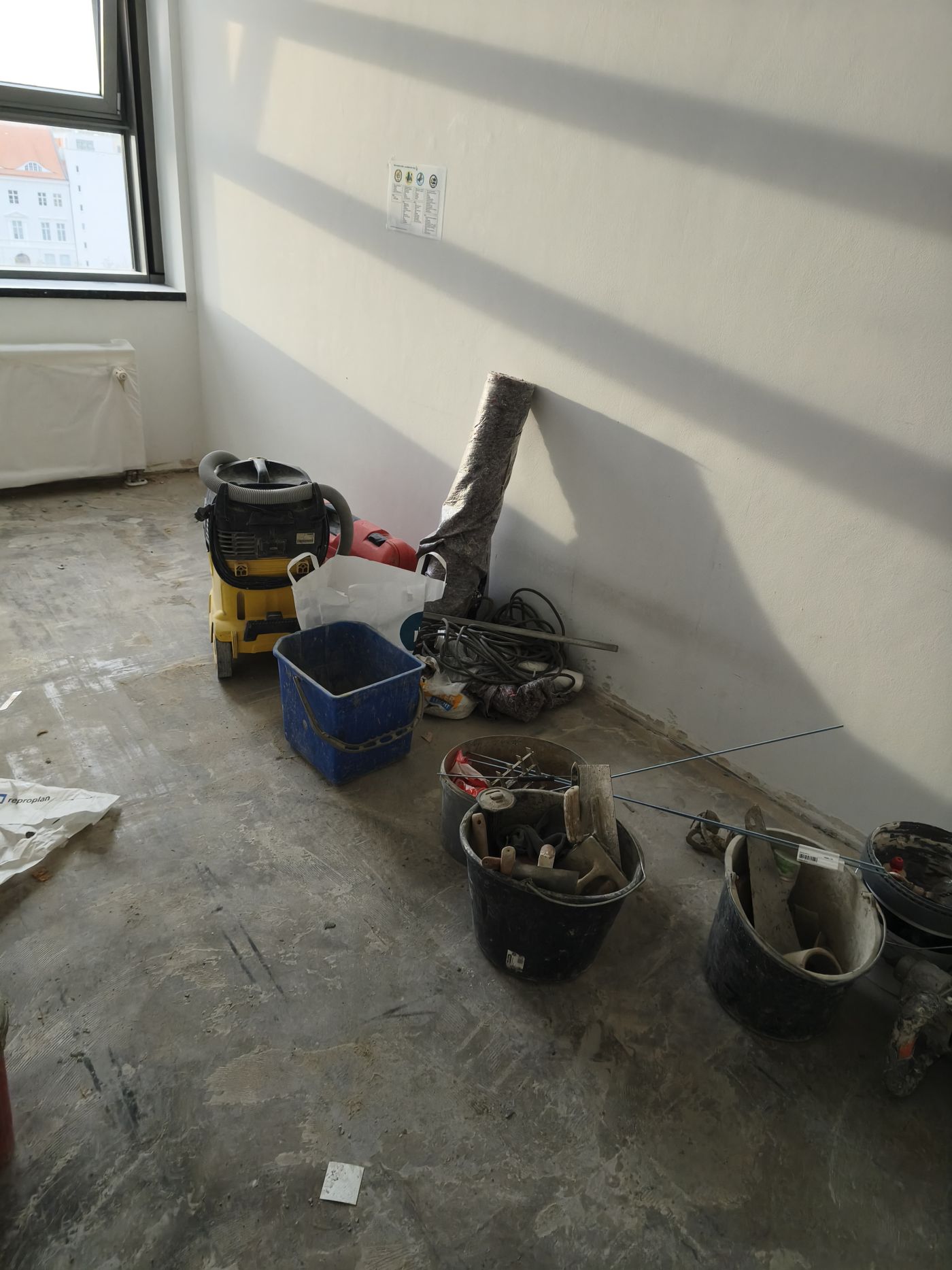 Rohbau und Deckentechnik Büroumbau Berlin-Mitte